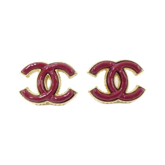 CHANEL Red Earrings - Picture 1 of 3